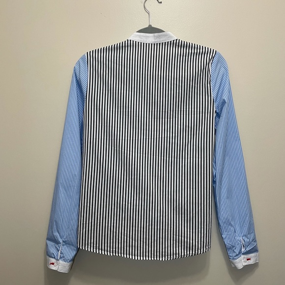 Bailey 44 Homeostasis Striped Front Tie Top - Picture 6 of 6